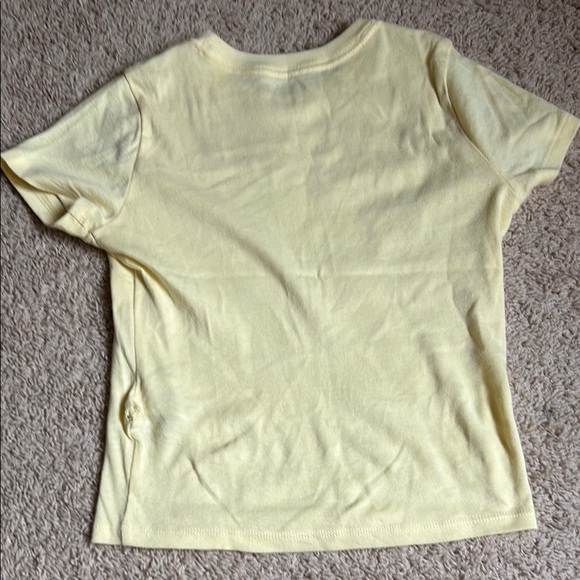 Hollister Yellow Baby Tee - Picture 6 of 7